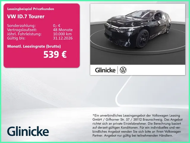 Volkswagen ID.7 Tourer GTX 4M AHK Pano Matrix LM 20" Head-U
