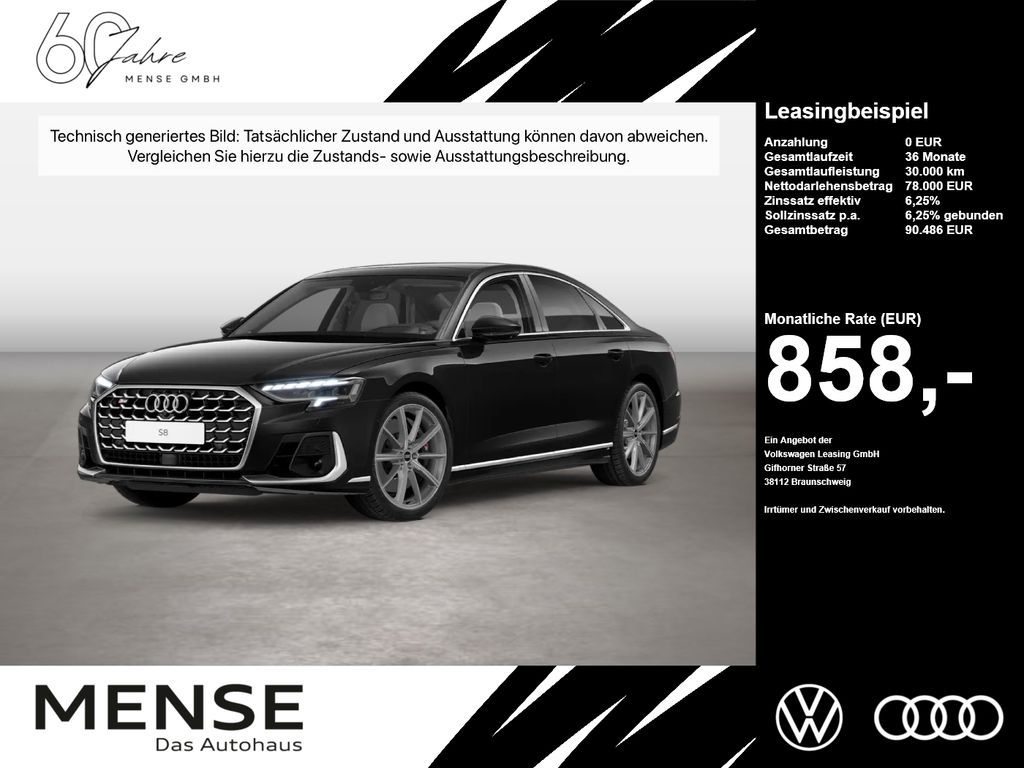 Audi S8 quattro tiptronic Matrix HUD Pano Standhzg LM Leasing