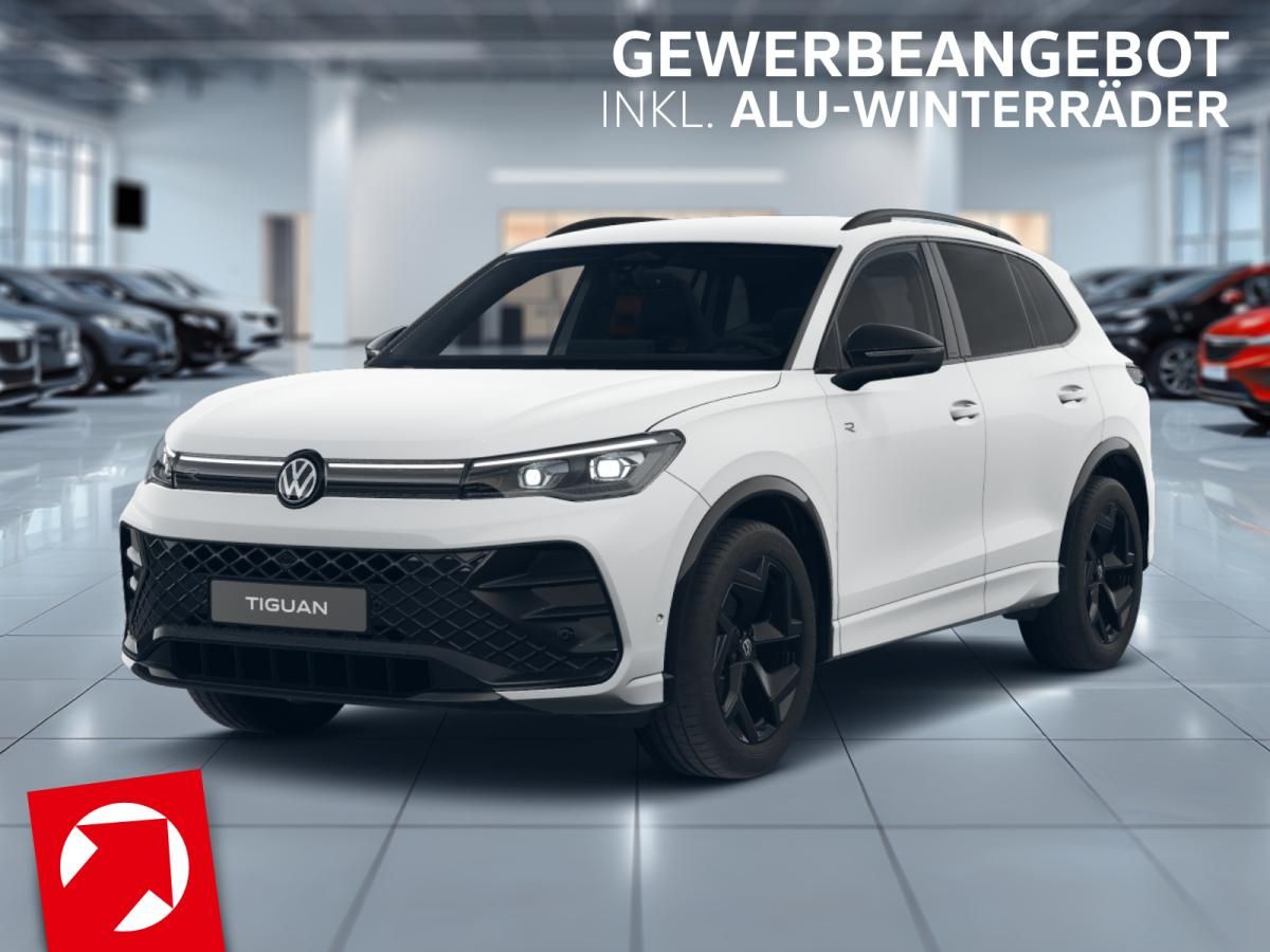 Volkswagen Tiguan R-Line 1,5 eTSI (150 PS) OPF DSG*AHK*WINTERRÄDER*MATRIX*NAVI*GEWERBE Leasing