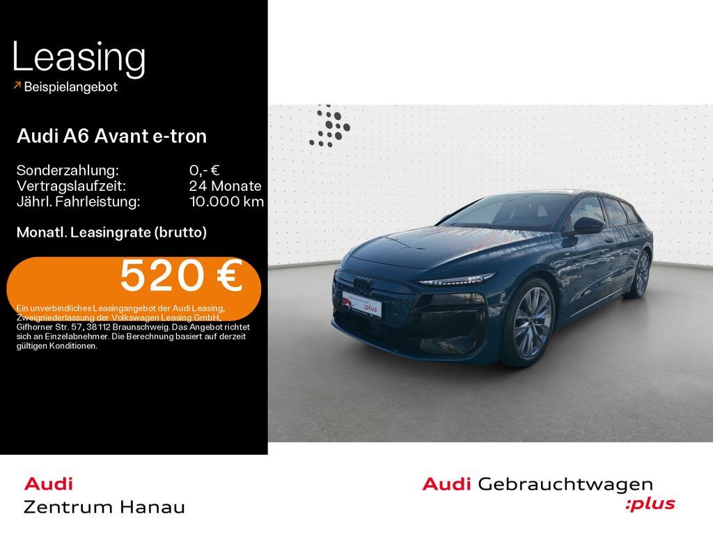 Audi A6 Avant e-tron S-LINE *0,25%*MATRIX*HUD*LUFT*AH Leasing