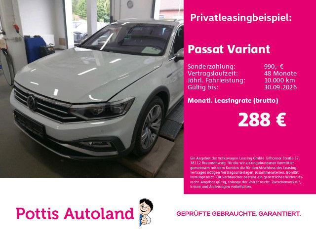 Volkswagen Passat Variant 2.0 TDI DSG 4M ALLTRACK STDHZG AH Leasing
