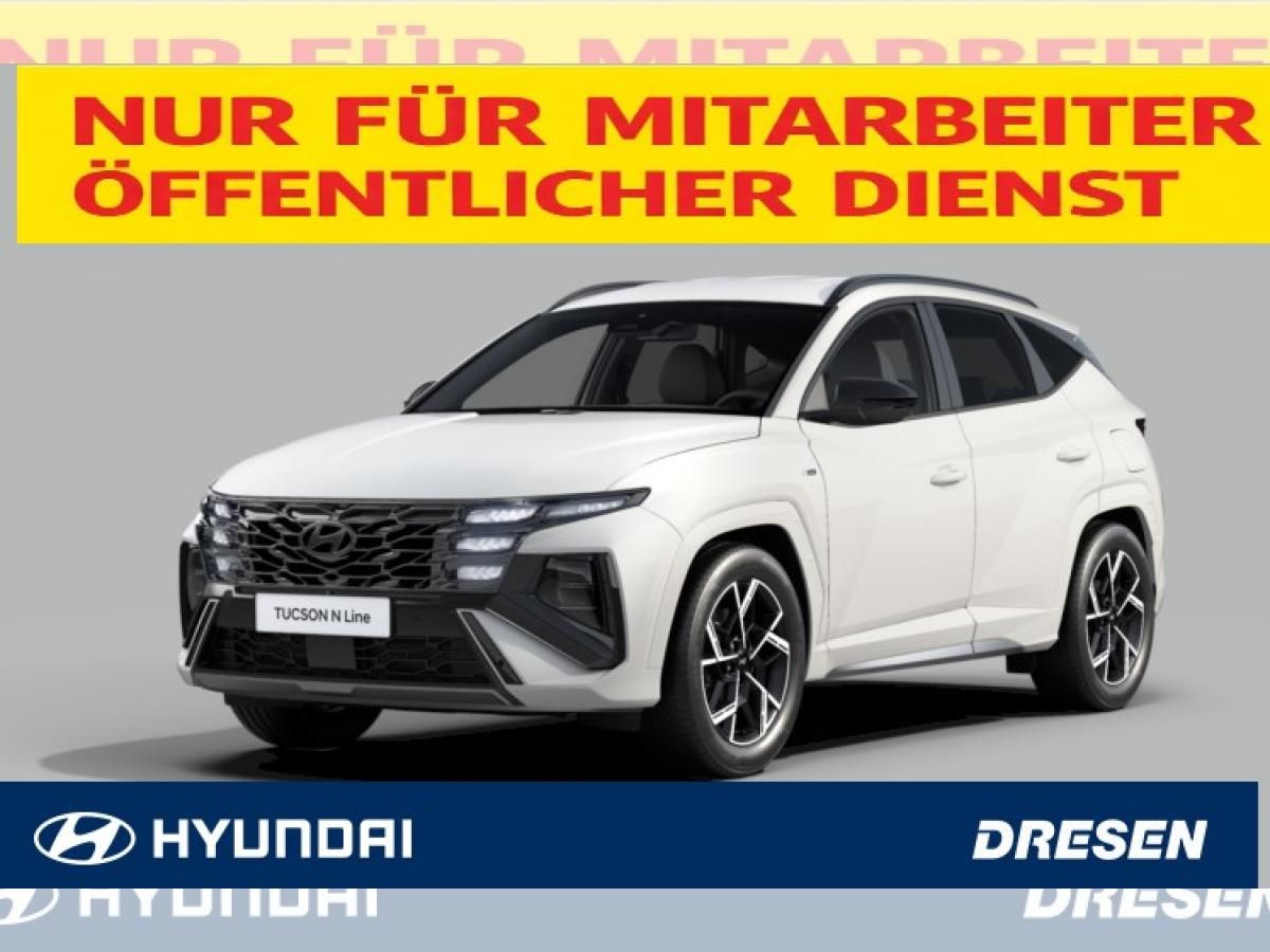Hyundai TUCSON 1.6 N Line⚠️NUR FÜR ÖFFENTL.DIENST⚠️| Automatik | LED | Rückfahrkamera | Navi | Klimaauto. | ISOFIX Leasing