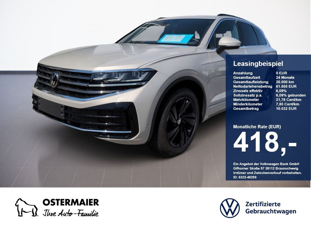 Volkswagen Touareg ELEGANCE 3.0TDI 286PS NP.108T AHK.STDHZG Leasing