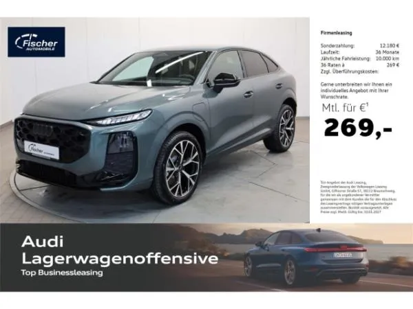 Audi Q3 Sportback e-hybrid S line 0,5% DW Versteuerung