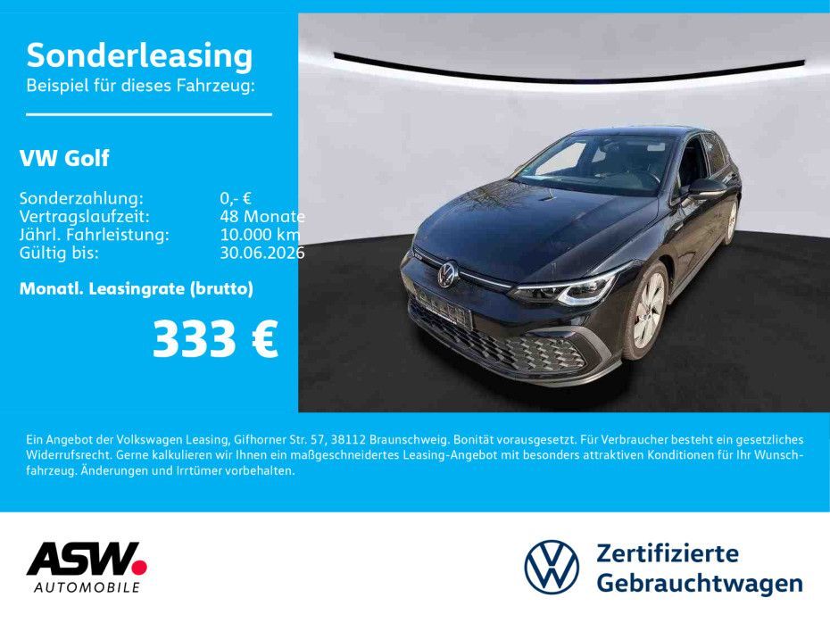 Volkswagen Golf GTD 2.0 TDI DSG LED NAVI ACC AHK BlackStyle Leasing