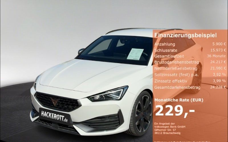 Cupra Cupra-leon-st 1.4 E-HYBRID 180kW VZ DSG Sportstourer 5dr Kauf