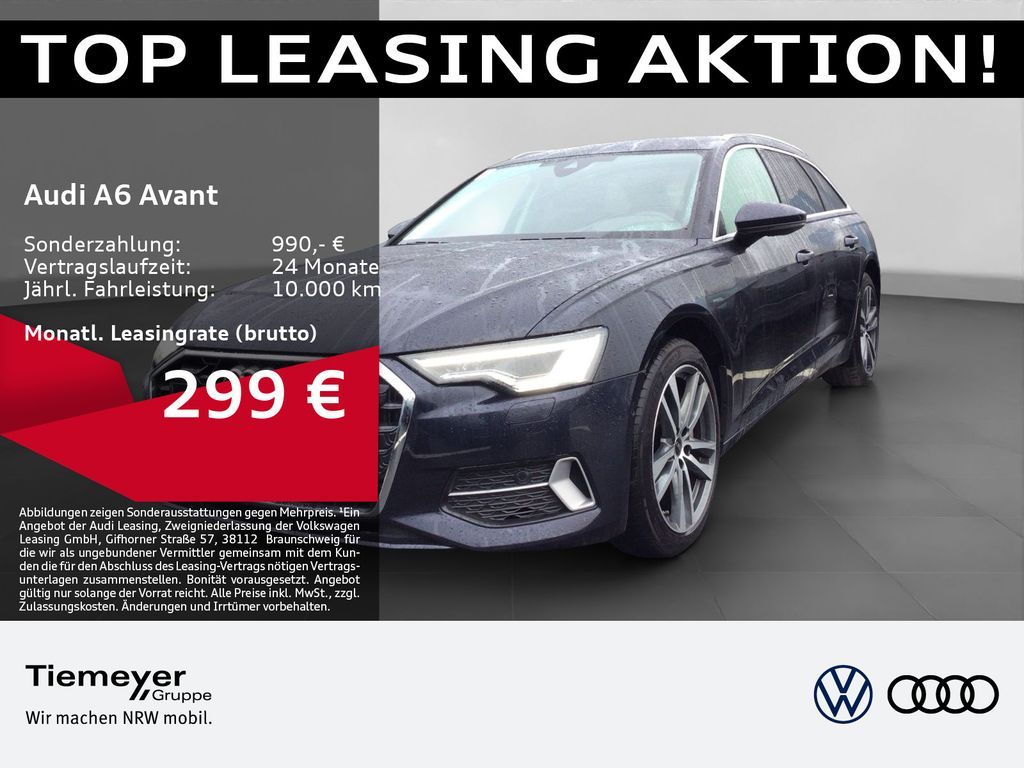 Audi A6 Avant 45 TDI Q ADVANCED UPE89 LM19 MEMORY KAM Leasing