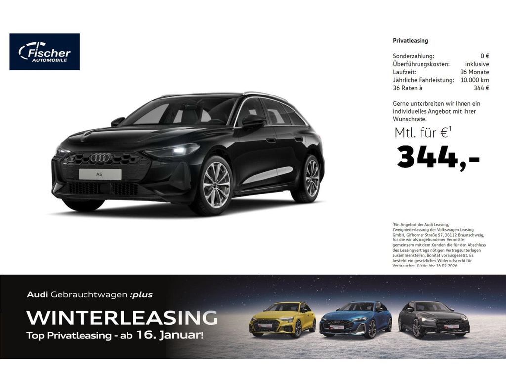 Audi A5 Avant TFSI RFK/18''/AHK-Vorb./ele.Sitze Leasing