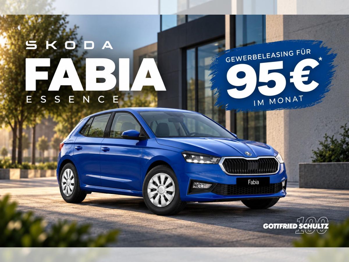 Skoda Fabia Essence 1.0 MPI - ‼️Mehrfach ab 11/2026 verfügbar‼️(Wuppertal) Leasing