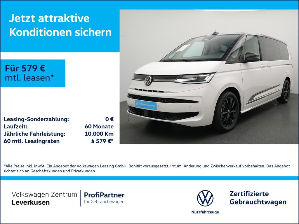 Volkswagen T7 Multivan Edition lang 7-SITZER STANDHZ MATRIX Leasing