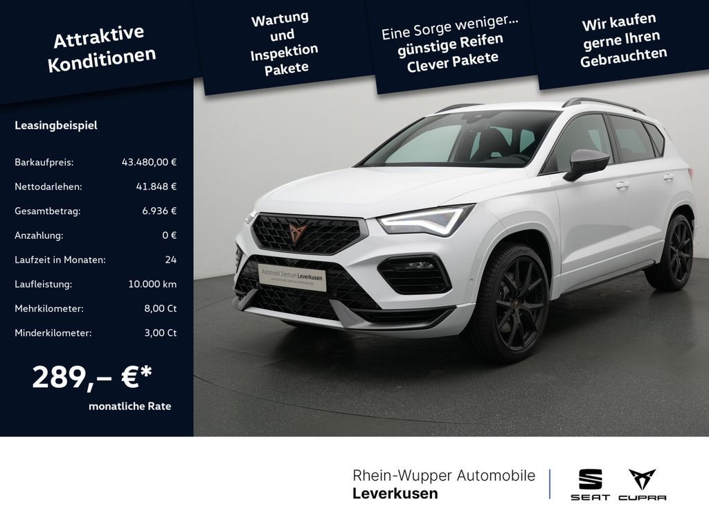 Cupra Ateca VZ DSG 4Drive LED DCC AHK KAM360° NAVI ACC Leasing