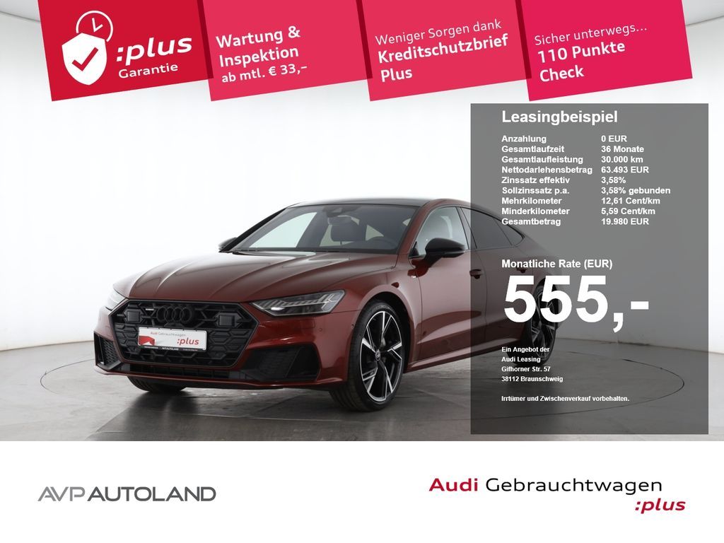 Audi A7 Sportback 45 TDI quattro S tron S line PANO Leasing