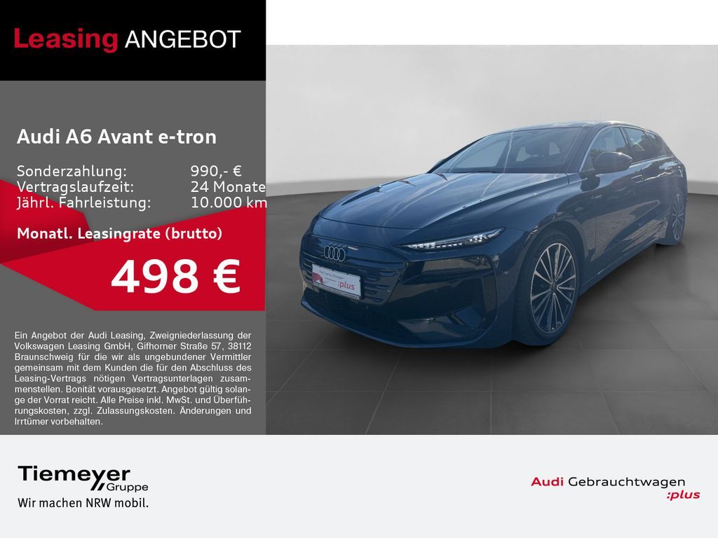 Audi A6 Avant e-tron PERFORMANCE UPE102 LM20 PANO BuO Leasing