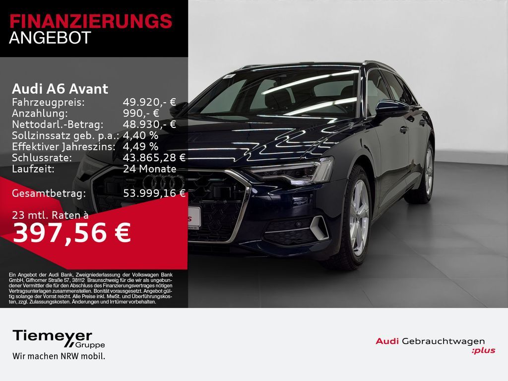 Audi A6 Avant 45 TFSI Q ADVANCED LM19 LEDER KAMERA AH Leasing