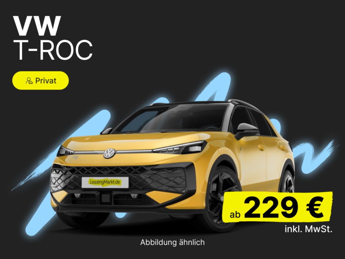 Volkswagen T-Roc Life Automatik | neues Modell | Privat Leasing