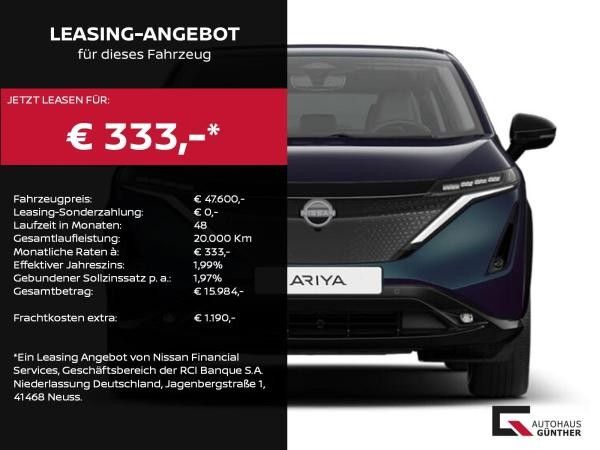 Nissan Ariya 87 kWh Advance Pack 20