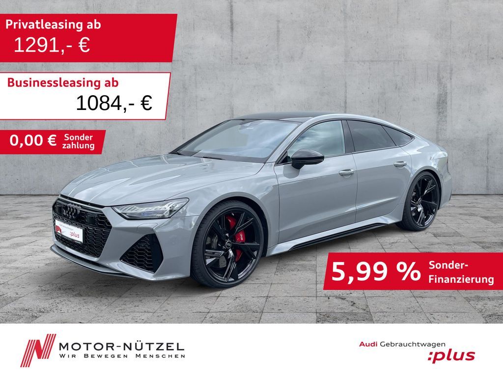 Audi RS 7 Sportback TFSI QU MATRIX+HuD+B&O+PANO+360° Leasing