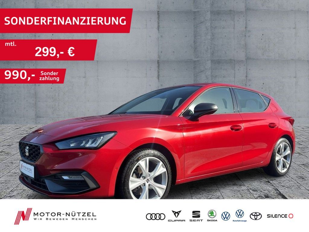 Seat Leon 1.5 TSI DSG FR LED+NAVI+APP+ACC+SHZ+AHK+PDC Leasing