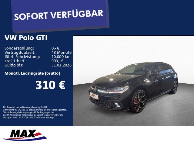 Volkswagen Polo GTI 2.0 TSI DSG PANO+KAMERA+NAVI+SPORT-SELE Leasing