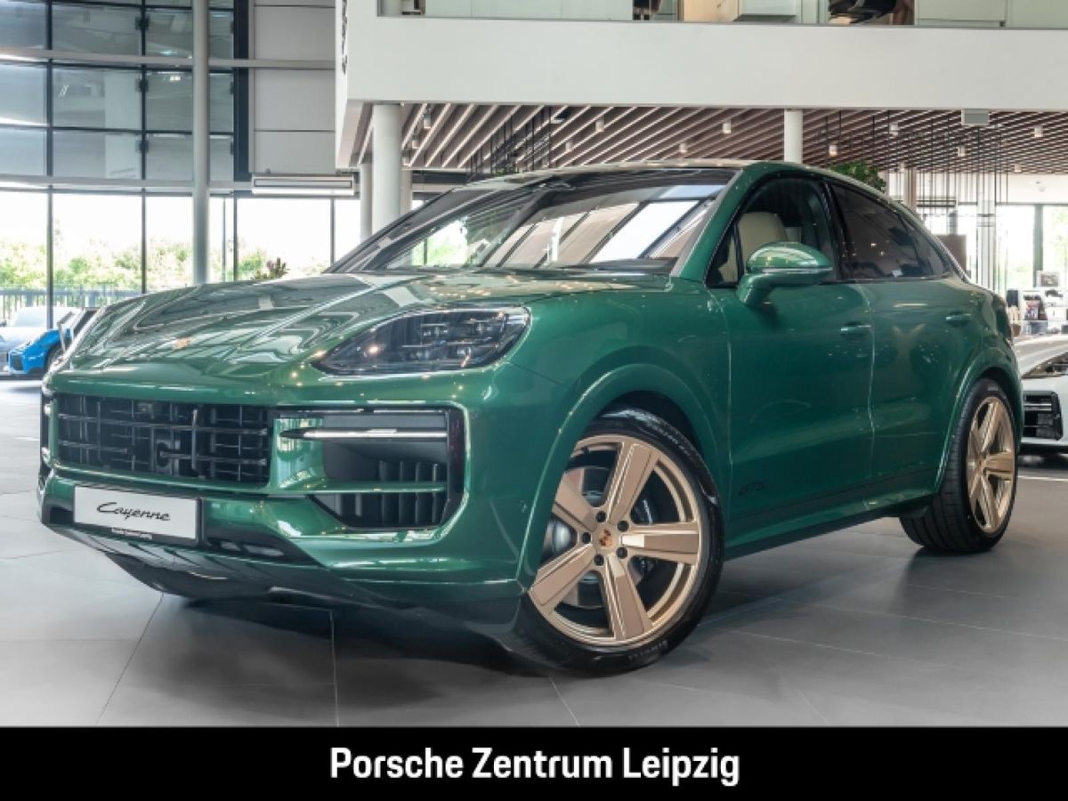 Porsche Cayenne GTS Coupe FnW:Avocadogrün *AHK*Beif.Display*InnoDrive*Standheizung*Hinterachslenkung Leasing