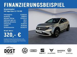 Volkswagen Taigo Style 1,5 l TSI DSG NAVI+AHK+KAMERA+GJR