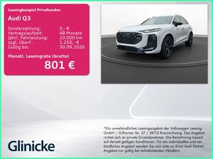 Audi Q3 e-hybrid S line AHK Pano LED LM 20" RFK Sonos
