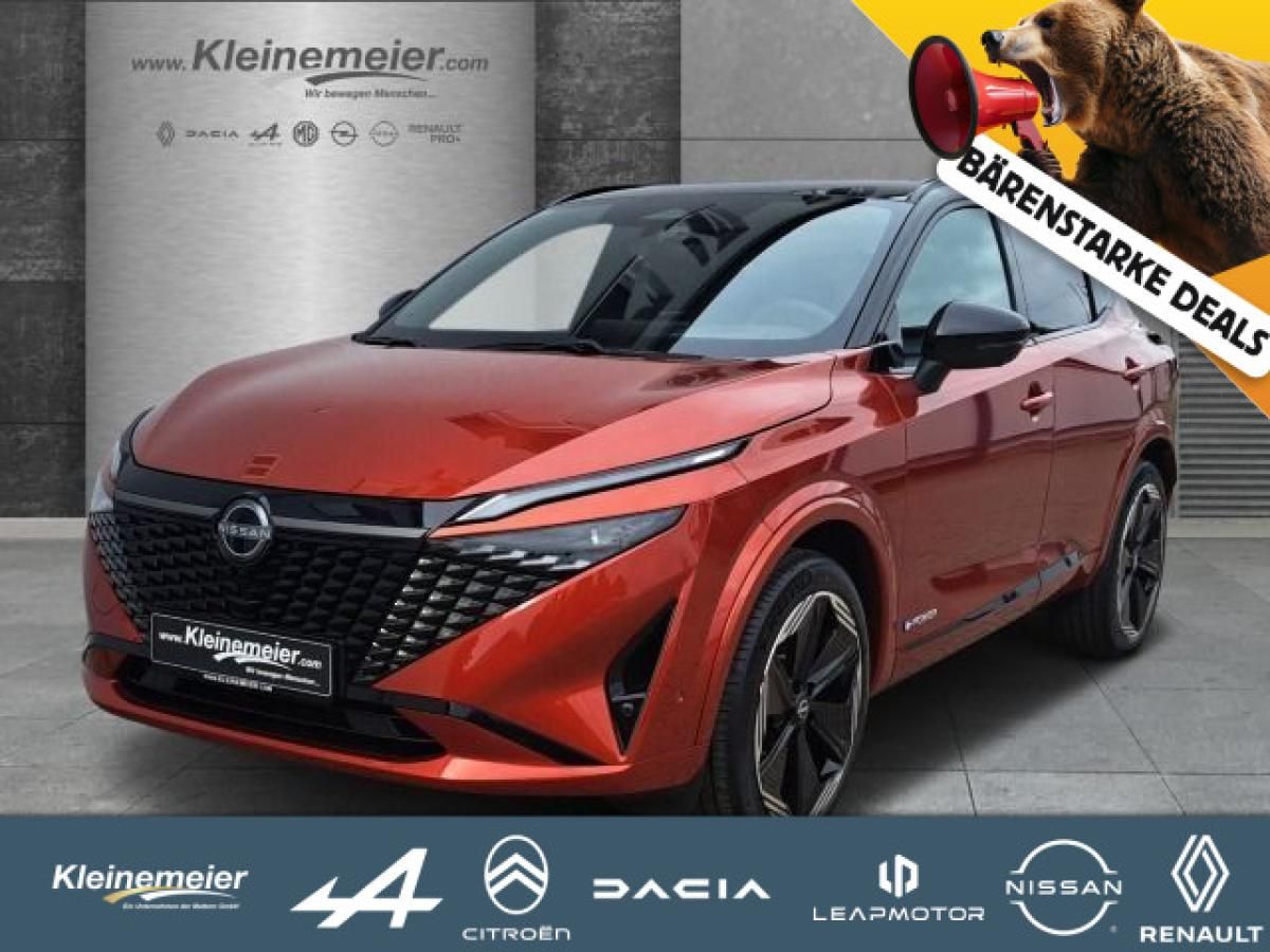 Nissan Qashqai N-Design e-Power|0,99%|Komfort-Plus|VFW|ACC|NAV|... Leasing