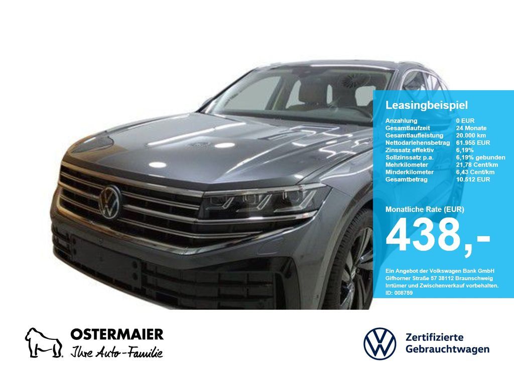 Volkswagen Touareg ELEGANCE 3.0TDI 286PS NP.106T ACC.5J-G.A Leasing