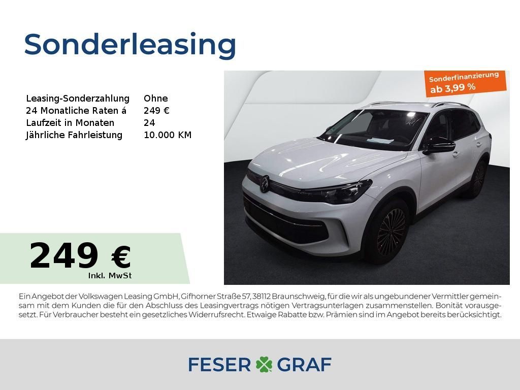 Volkswagen Tiguan 1.5 eTSI Goal DSG ACC AHK LED+ Navi 360° Leasing