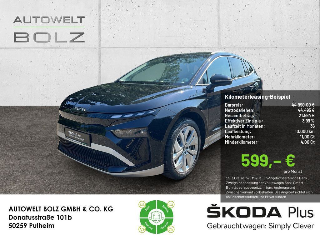Skoda Enyaq 85 Loft KAMERA ACC HUD LED NAVI AHK 360° Leasing