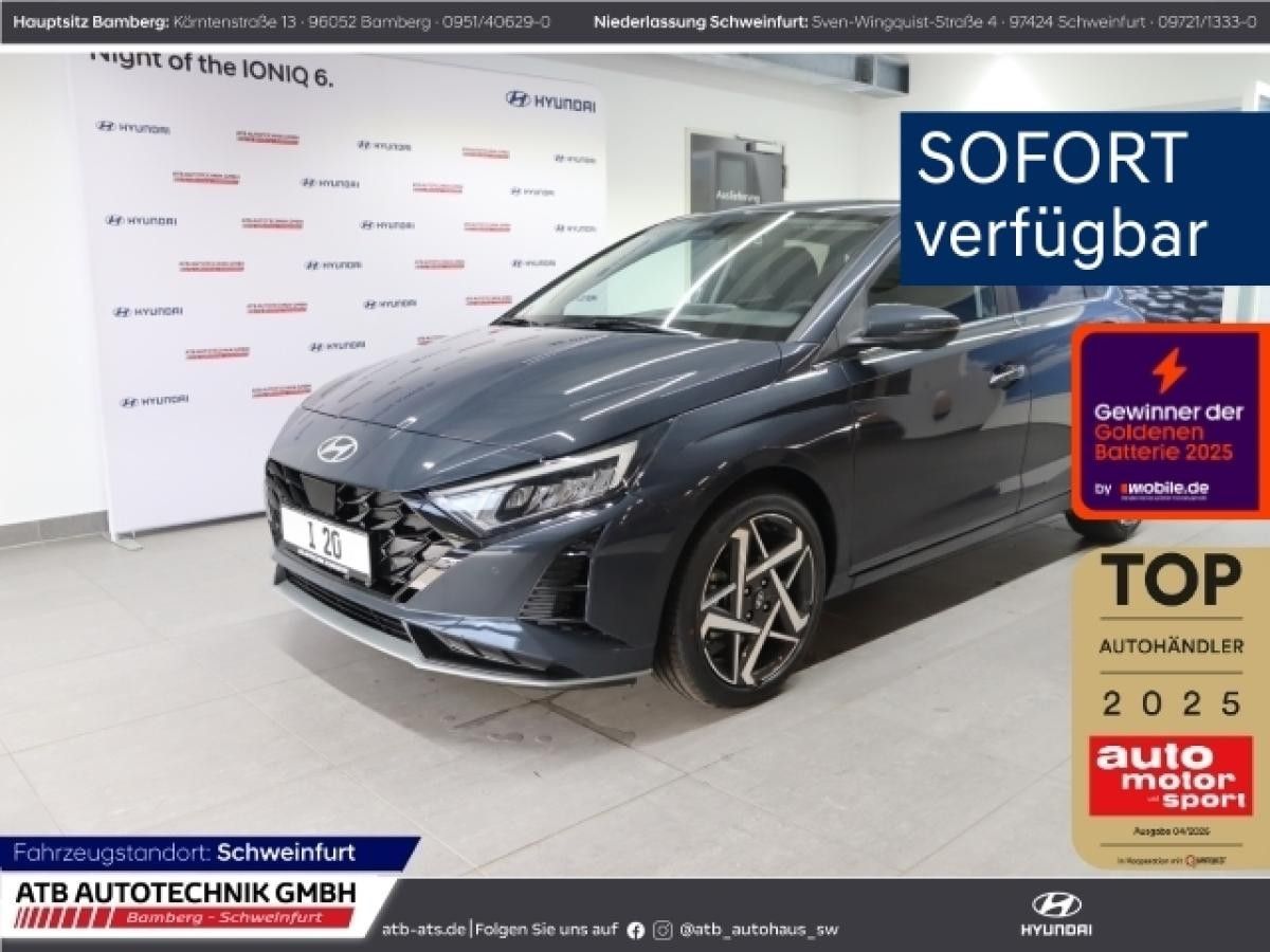 Hyundai i20 Trend DCT, Lichtpaket Navi Digitales Cockpit LED Apple CarPlay Android Auto Leasing