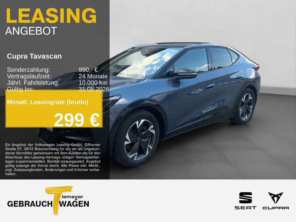 Cupra Tavascan ENDURANCE LM19 SIDE-ASSIST SUPERSPORT Leasing