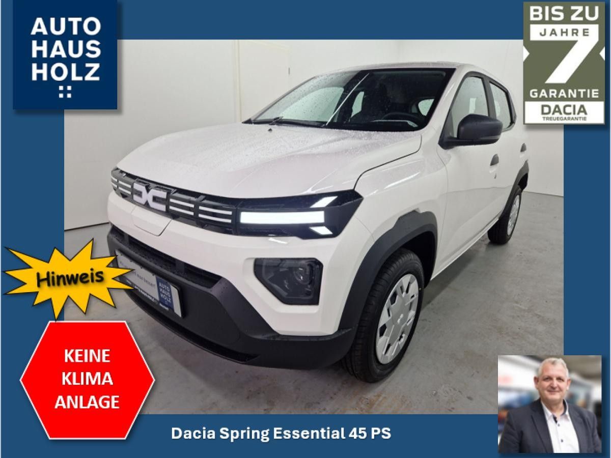 Dacia Spring Essential ELECTRIC 45 🔌🔍STOP > >>OHNE KLIMAANLAGE Leasing