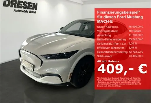 Ford Mustang-mach-e Emotor Extended Range 216kW, RWD Premium 5dr