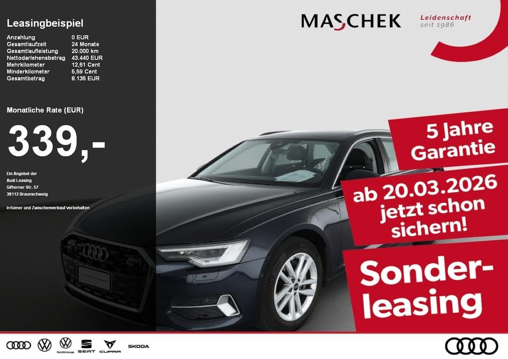 Audi A6 Avant 50 TDI Sonderleasing AHK Pano Standh Me Leasing