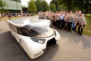 Solarauto Stella Lux. Bildquelle: TU Eindhoven, Bart van Overbeeke