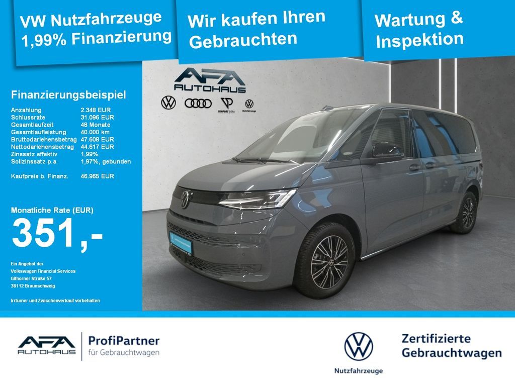 Volkswagen T7 Multivan 2,0 TDI DSG AHK*Pano*Matrix*APP*5JG Leasing