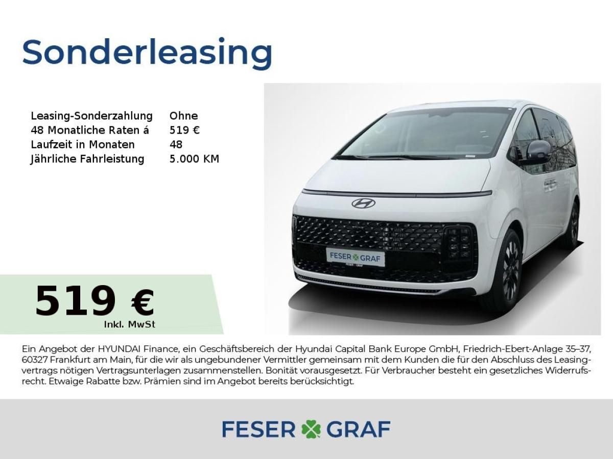 Hyundai STARIA Staria SIGNATURE PANO LEDER LED NAVI CAM 360° Leasing