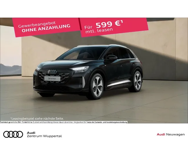 Audi Q4 e-tron SUV performance 210 kW