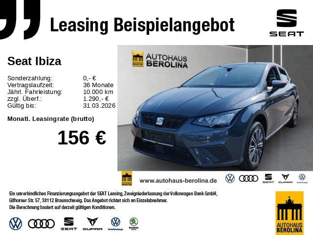 Seat Ibiza 1.0 TSI Road Edition DSG *NAV*Vision+*SHZ* Leasing