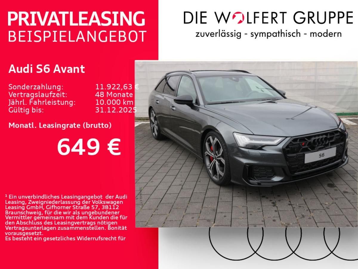 Audi S6 Avant ⚡exkl. für Steuerberater*DMB*Rechtsanwälte*Wirtschaftsprüfer*Architekten⚡ Leasing