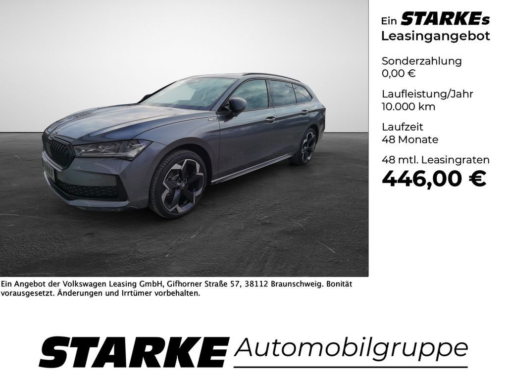 Skoda Superb Combi 2.0 TDI DSG Sportline  HeadUp AHK N Leasing