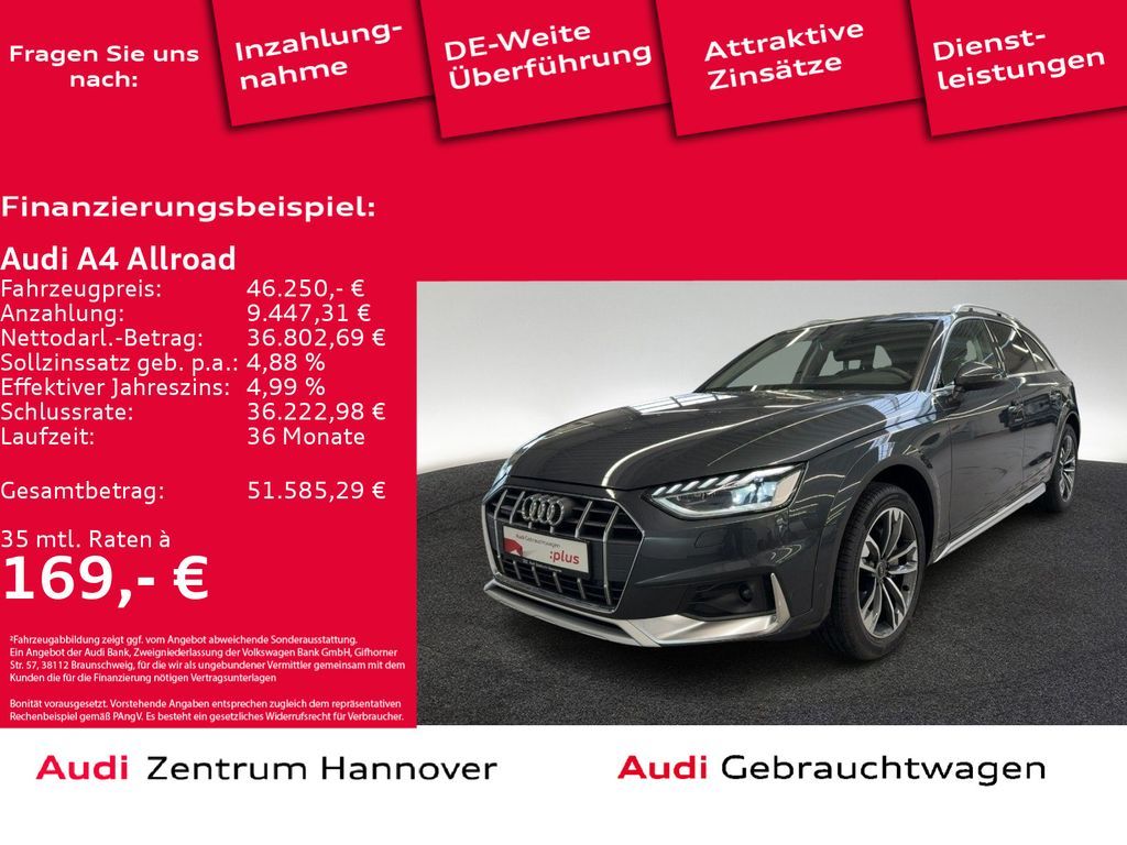 Audi A4 allroad quattro 40 TDI Standh. Kamera AHK Led Leasing