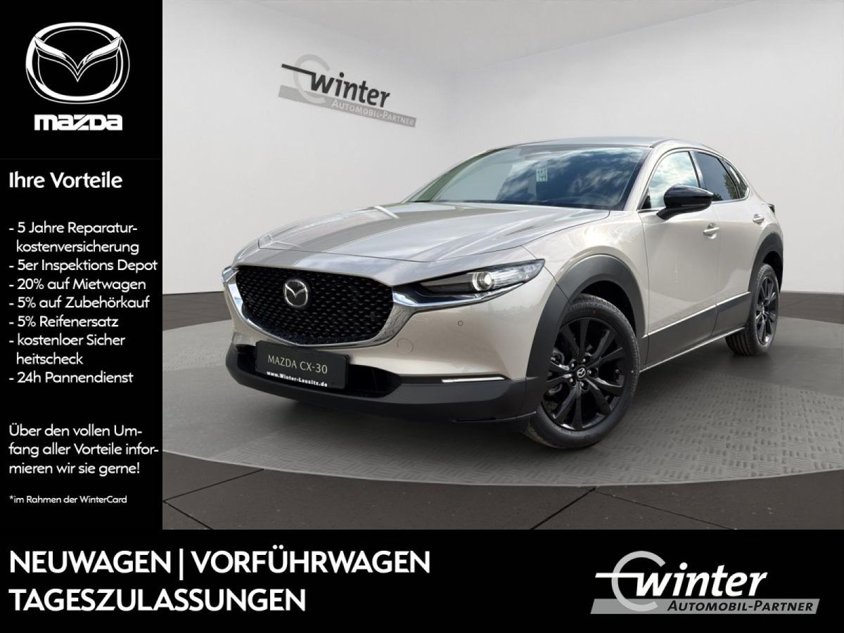 Mazda CX-30 2,5L 140PS 6-GANG HOMURA LED/SITZ+LENKRADHEIZUNG/KAMERA | Gewerbe Leasing