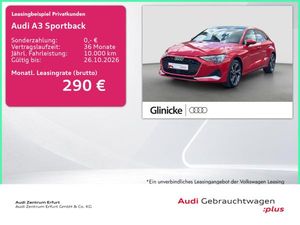 Audi A3 Sportback Advanced 30 TFSI S tr. Pano HUD AHK Navi LED