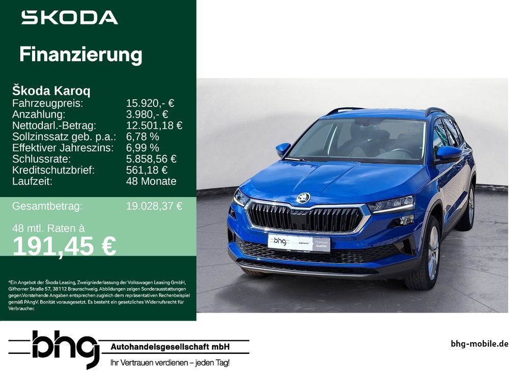 Skoda Karoq 1.0 TSI Ambition Leasing