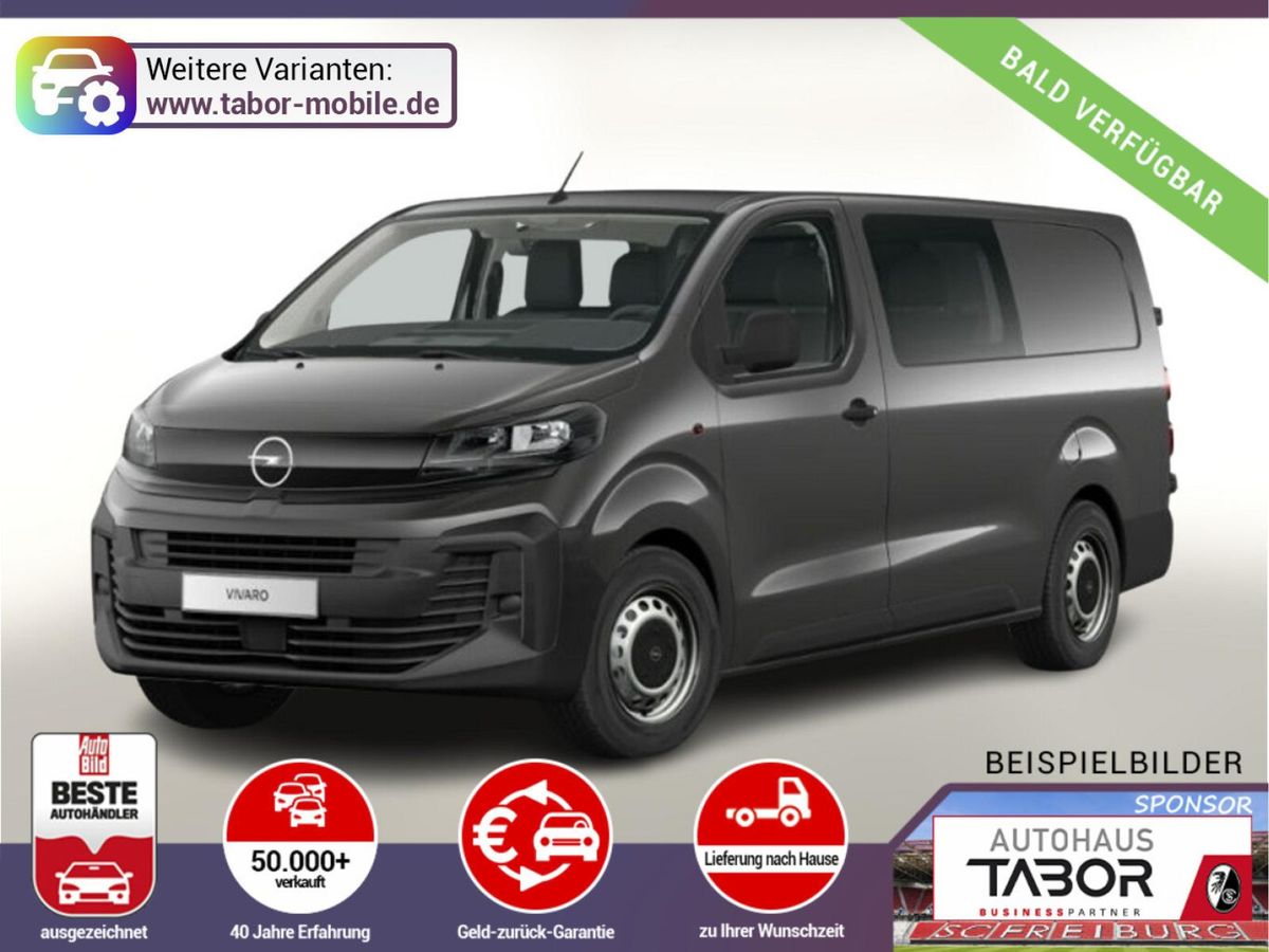 Opel Vivaro DOKA AT8 XL Kam CarPl SichtP NSW PDC Leasing