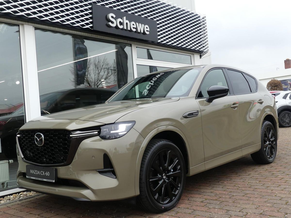Mazda CX-60 2026 e-SKYACTIV PHEV AWD HOMURA PLUS - VOLLAUSSTATTUNG - KURZFRISTIG VERFÜGBAR Leasing