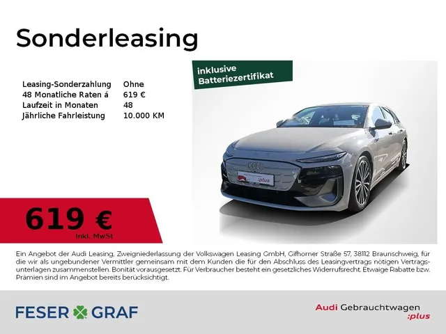 Audi A6 e-tron Avant Perform. S line AHK Luftfahrwerk