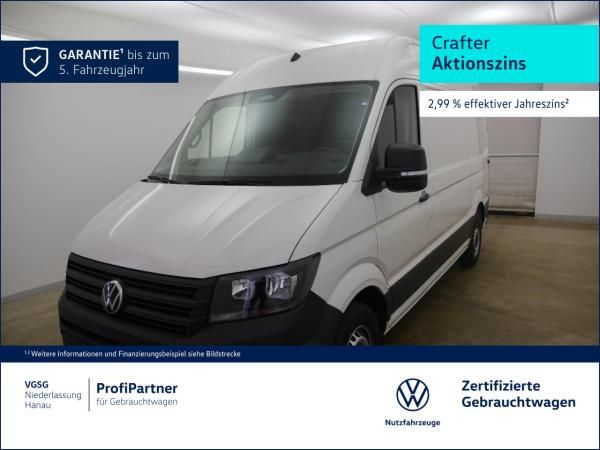 Volkswagen Crafter Kasten Mittel Navi Klima Kamera Euro6 ZV Leasing